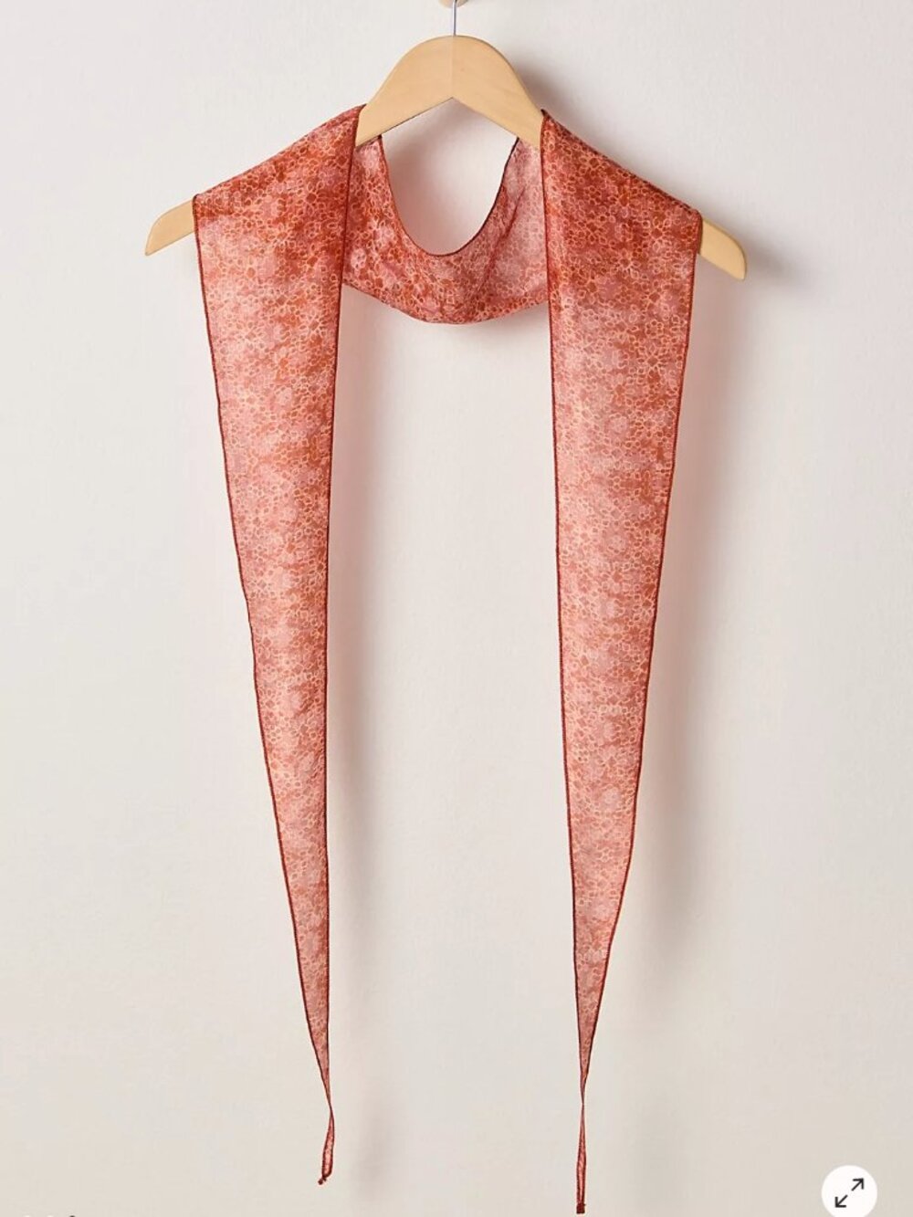 Free People Tilly Skinny Silk Convertible Scarf